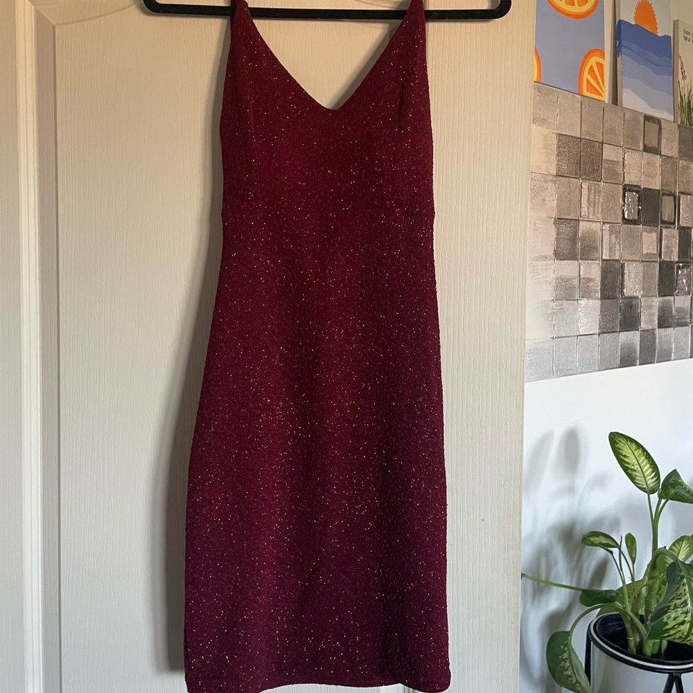Red Sparkle Dress